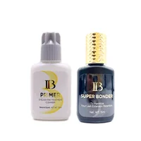 15ml IB Super Bonder Eyelash Extension Glue Fixing Agent IB Primer Premium Professional Clear False Lash Adhesive Suppliers Shop 1