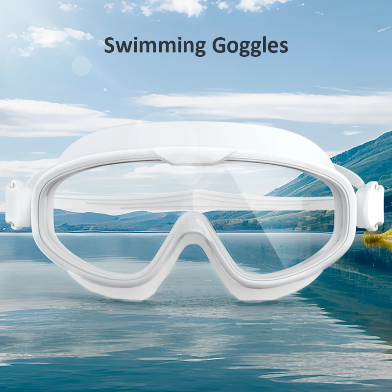 Adult Professional Swimming Goggles HD Electroplate Anti Fog Waterproof Silicone Swim Eyewear Water Swimming Accessories Unisex