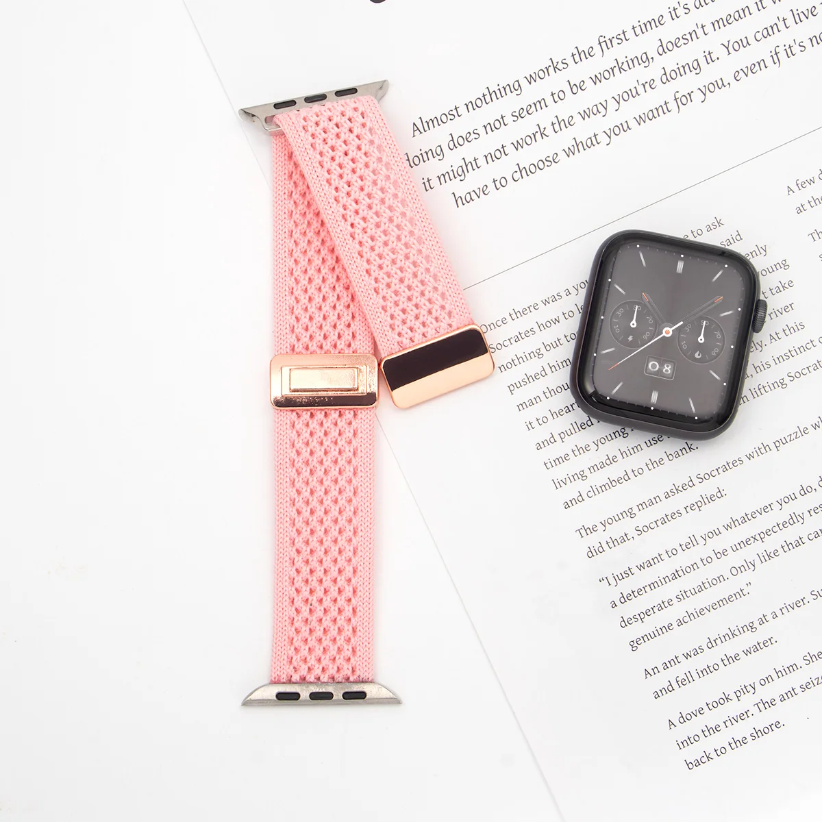 Braided Loop Nylon Strap for Smartwatch - Durable and Stylish Replacement Bracelet Band