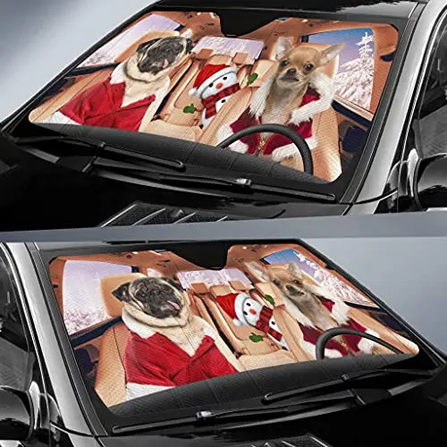 Рисунок 3 - Рождественский солнцезащитный козырек