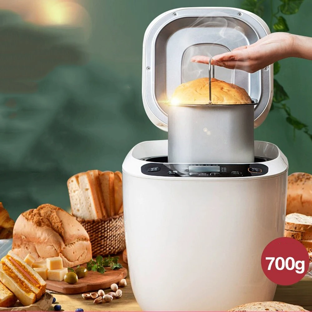 AutomaticBun Fermentation Machine Bread Maker Machine Intelligent Dough Mixer Kitchen Bakery Toaster