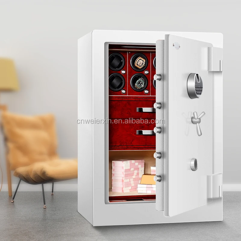 S9c146abc8d204dd6815f6911ff58fee2c 2023 New Watch safe Automatic winder anti theft watch winder safe safe box for jewelry