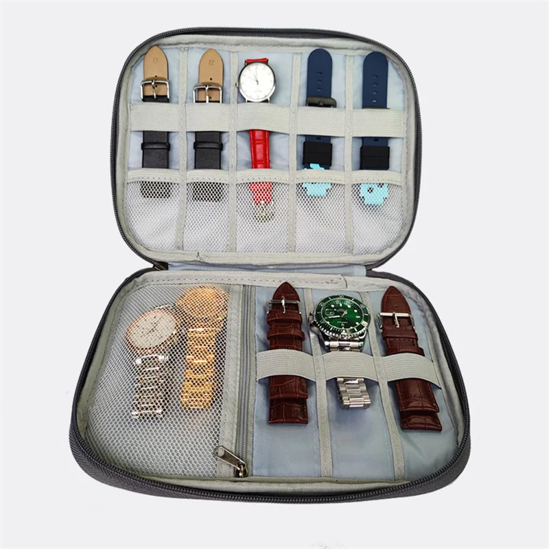 Watchband Storage Bag Travel Pouch Strap Boxes Multifunction Watch Strap Organizer Box Watchband Storage Case