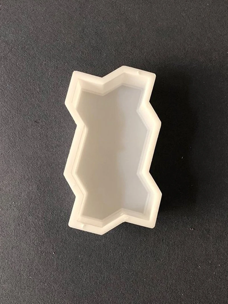 DIY Paving Brick Mould Waves Shaped Walk Maker Reusable Concrete Path Maker Mold Stepping Stone Paver For Lawn Patio Yard Garden concrete molds garden path molds