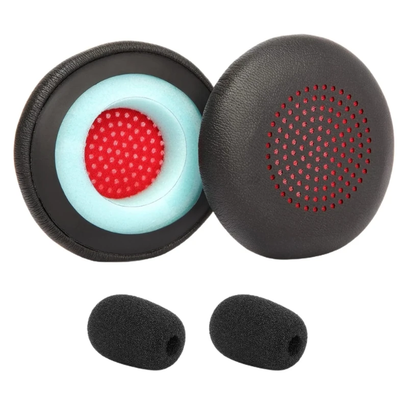 Cuscinetti Per Le Orecchie Fodera Per Cuscino Per Plantronics Voyager Focus Uc B825 Paraorecchie Cuffie Di Ricambio Per Cuffie In Memory Foam