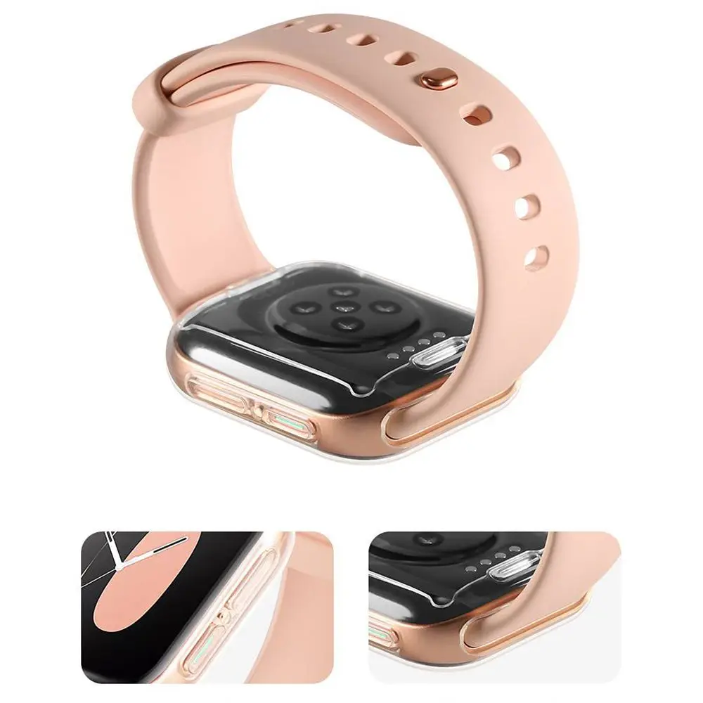 Soft Screen Protector Protective Bumper Case TPU Clear Cover For OPPO Watch 1/2 41MM 42MM 46MM