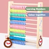 Children Wooden Abacus Montessori Math Toys Number Study Calculation Play 1 to 100 Kindergarten Math Counting Educational Toys 4