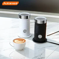 Black 500W 4 IN 1 Multifunctional Milk Frother and Steamer for Hot & Cold Froth, electric milk foam Coffee frother machine 1