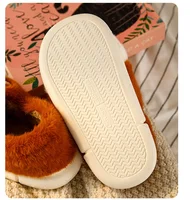 New fluff cuddly cat slippers women's lovely kitty paw winter shoes faux fur slipper woman stylish animal kitten claw home shoes - Image 4