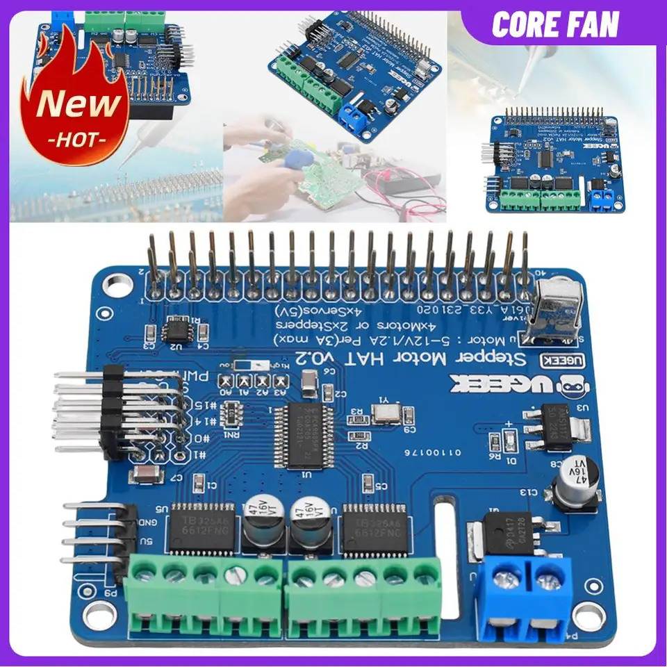 Raspberry Pi Robot Expansion Board Motor Driver Module
