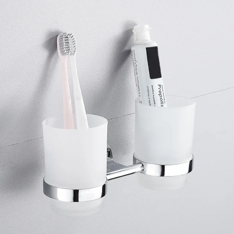 Set 4 Tazze Porta Spazzolini Da Denti – Bicchieri Portatili Per Bagno E Viaggio – Leggeri E Resistenti