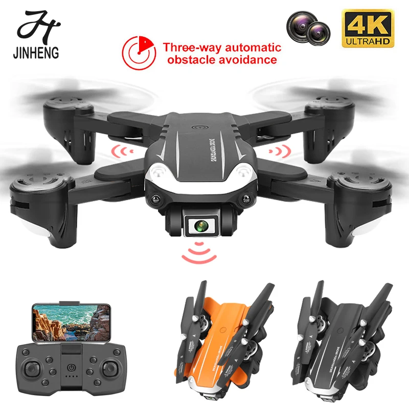 XKJ New A11 GPS Drone 8K Dual HD Camera 5G Wifi FPV Three-way Obstacle Avoidance Folding Quadcopter Gifts For Your Boy |