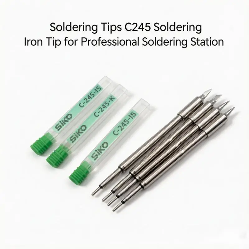 Super Fine C245 C210 Soldering Tips Soldering Iron Tip for GVM T210 GVM T245 Professional Soldering Station 1s Heating BGA Tool image 4