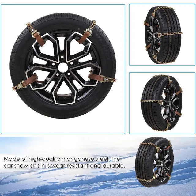 Automatische Anziehen Auto Reifen Schnee Kette 1 stücke 6 stücke