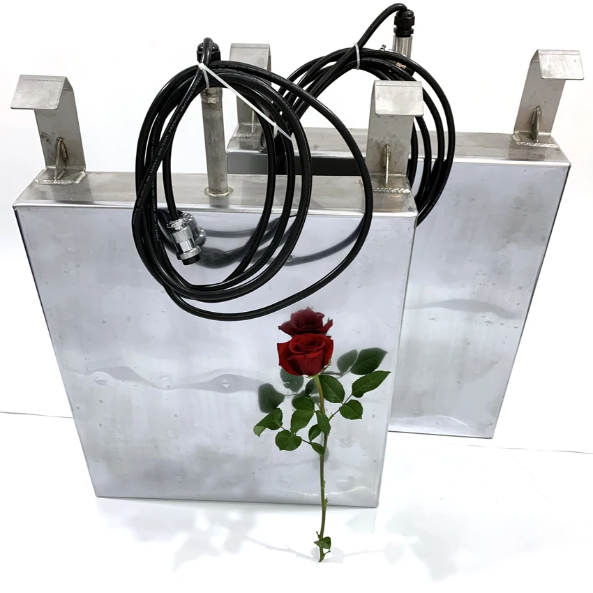 Side Tpyes 2400w 25khz Underwater Immersible Ultrasonic Transducer Pack For Cleaning Tank