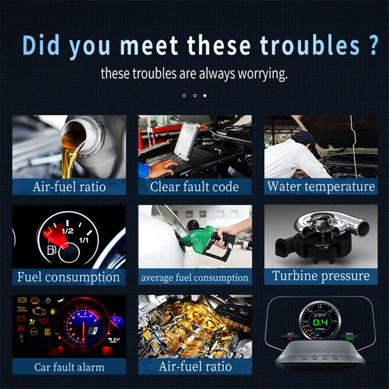 C3 Plus OBD2 HUD ڵ ̼ , GPS EOBD ӵ,  ÷, ڵ ׼, º ǻ