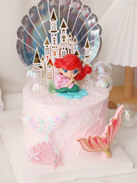 mermaid birthday party decorations cake