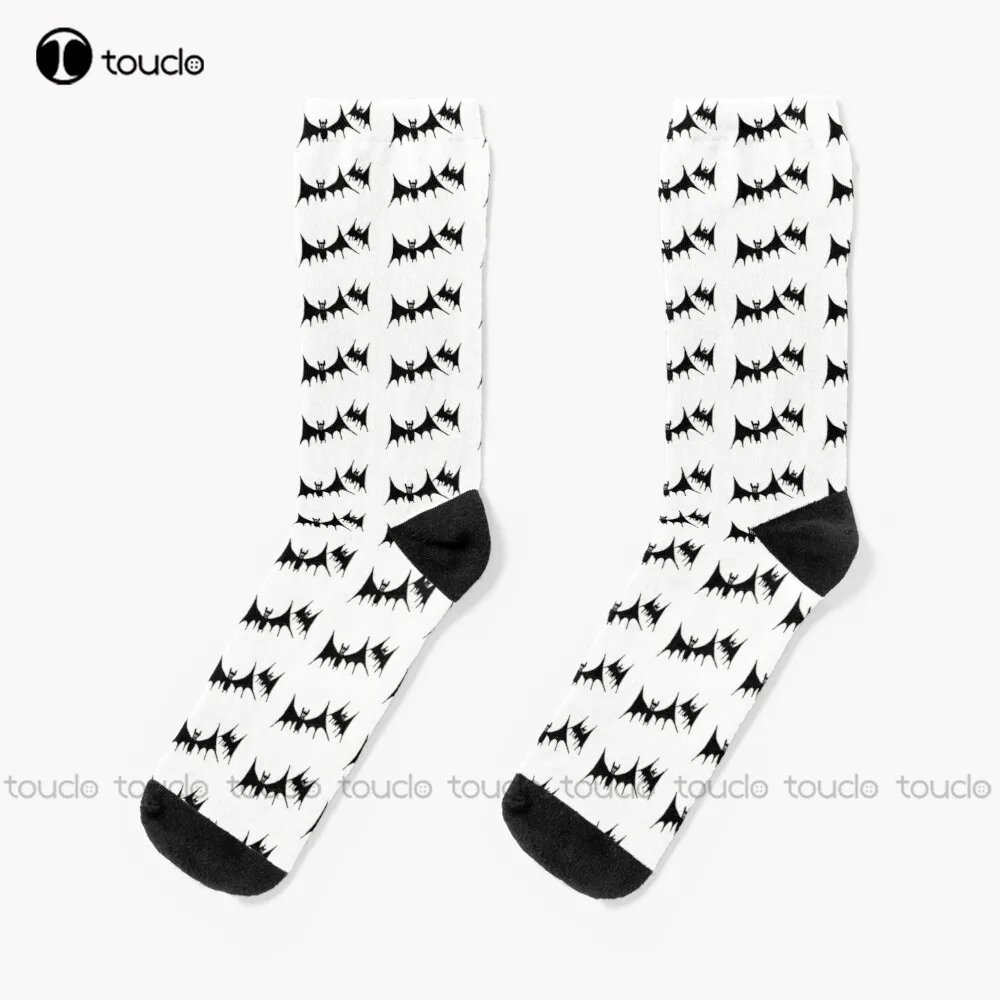 

Boo-Bats Socks Halloween Cool Socks Funny Art Streetwear Colorful Cartoon Socks Christmas New Year Gift Custom Gift Unisex Adult