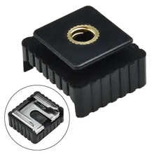 

Flash Hot Shoe Mount Adapter Speedight Flash Cold Hot Shoe Bracket Mount Adapter 1/4" Screw For Canon 580EXII 580EX 550EX