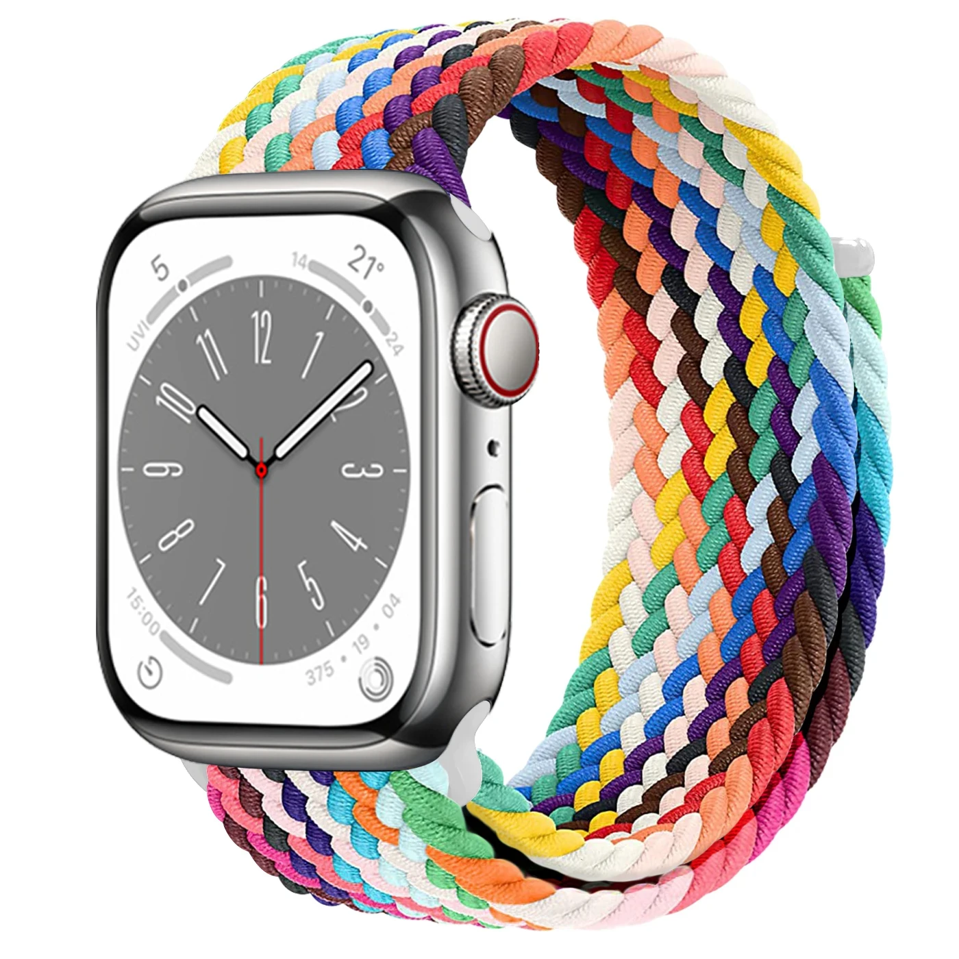Braided Solo Loop Apple Watch Band - Stylish and Comfortable Bracelet Strap