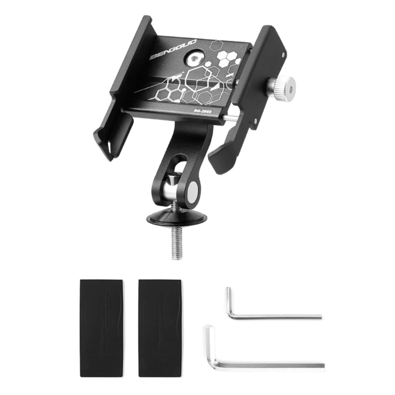 

Bike Phone Holder Motorcycles Phone Holder 360-Degree Rotatable Motorcycles Bicycles Handlebar Clamp Simple Installs