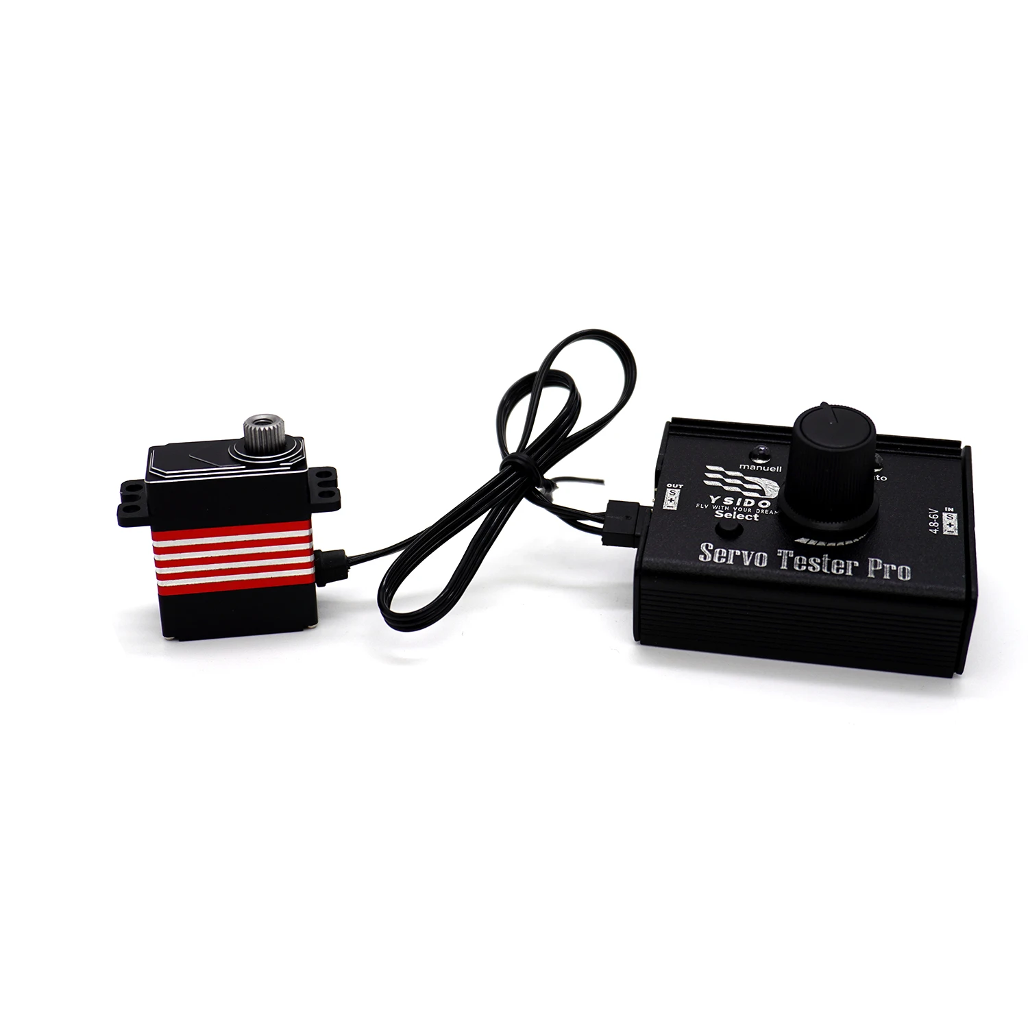 Testeur Servo RC 3 Modes 4.8-6.0V - Violet/Jaune/Blanc