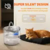 Fuente de agua para gatos y perros pequeños