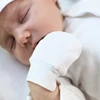 2 Pair Baby Newborn Soft Cotton Face Protection Gloves Foot Cover Set Anti Scratch Mittens Socks Kit for Toddlers Boys 4