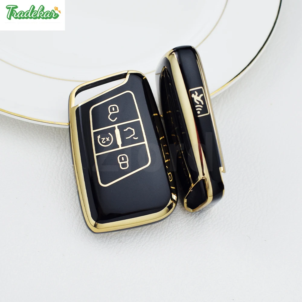 Nuova Custodia Per Portachiavi Per Volkswagen Vw Atlas Golf Alltrack Atlas Jetta Passat Arteon Iguan Smart 5 Pulsanti Accessori Per Portachiavi