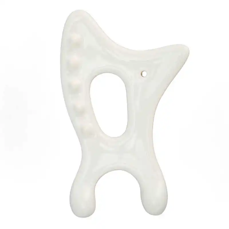 

Ceramic Gua Sha Tool Ergonomic Stable Gua Sha Massage Tool for Face