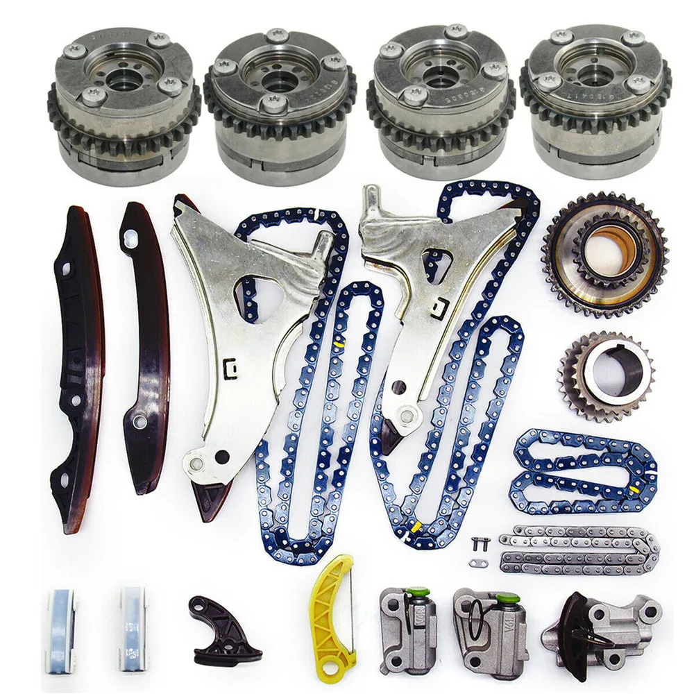 

21PCS Timing Chain Kit & Camshaft Adjusters Kit M278 Engine Part for Mercedes-Benz W166 W212 CLS500 GLE500 S500 GL450 ML550 4.7L