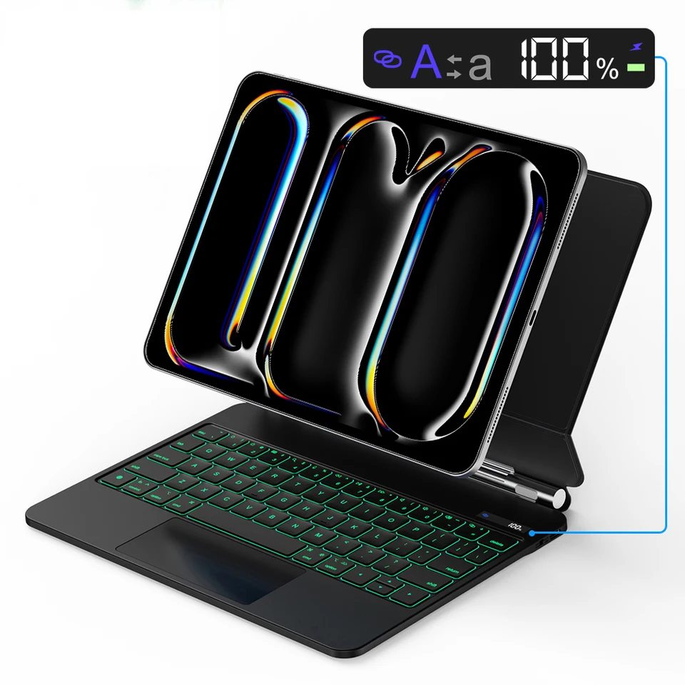 NEW Magic Keyboard for Apple iPad Pro 11 2024 M4 with LCD Display