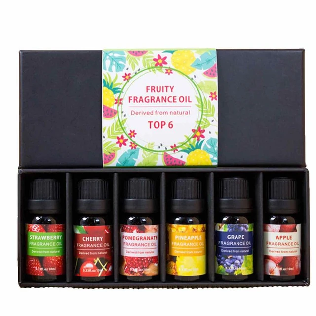 Cozy Home Set of 6 Fragrance Oils 10ml