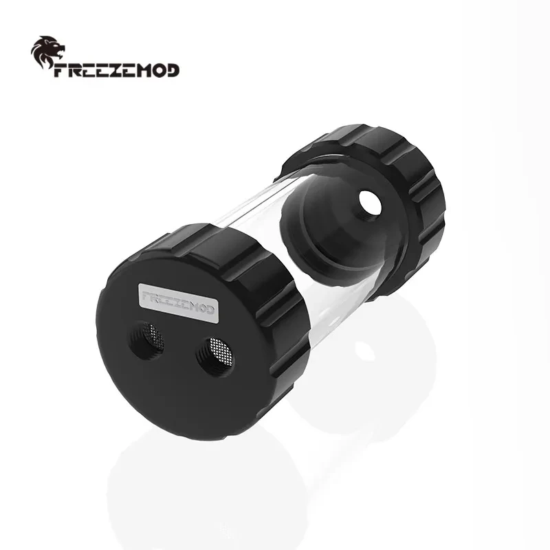 Zemod-pc Tanque de Água Cilíndrico Refrigerando Reservatório Industrial Acrílico Preto Branco od 50 mm Pom 87 137 mm 187 mm 237 mm 287 mm Ysx5pm3 - Imagem 3