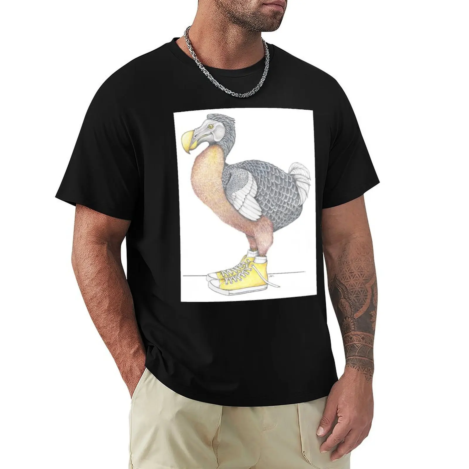 

Dodo in High Tops T-Shirt vintage t shirts summer top man clothes sublime funny t shirts for men