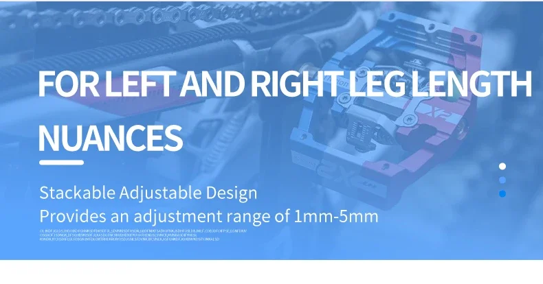 Description Picture 4 of itemBike Pedal Cleat Spacers Bicycle Cleat Adjustment Pads fit SPD-SL System Road Cycling Pedal Clamp Spacers Bicycle Accessories