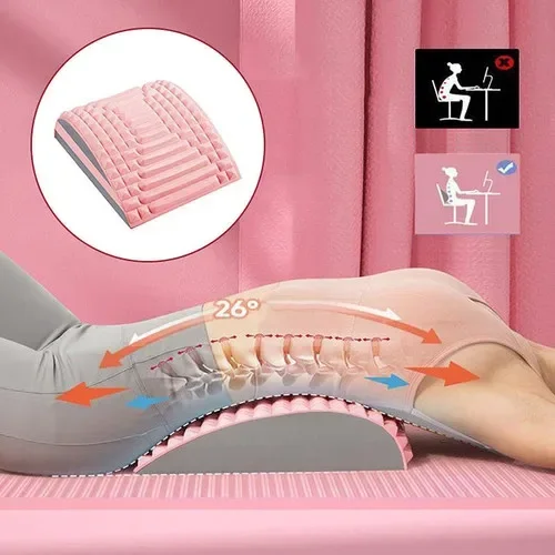 Customizable Portable Pillow For Back Pain Relief Adjustable Spine Board Multi-Level Trigger Point Stretcher Posture Corrector 5