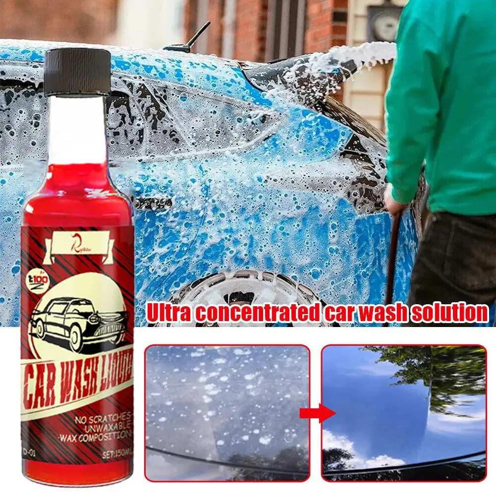 

Ultra Concentrated Car Wash Solution Multifunctional Maintenance Shampoo Accessories Cleaner Car Super Foam Detailing Wash H8h1