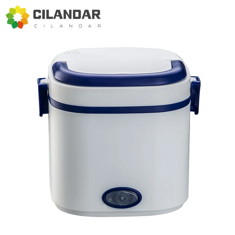 Double-layer stainless steel cooking lunch box Electric heating insulation mini rice cooker kitchen appliances