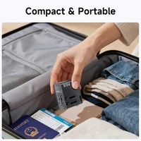 Toocki GaN 65W Universal Travel Adapter Worldwide With 2 Type-C 2 USB Ports 1 AC Outlet Fast Charging Socket Adapter EU/US/JP/AU - Image 6
