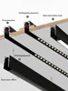 20 type intelligent magnetic track light Tuya Zigbee Bluetooth DC48V LED tube light pendant light floodlight grille light modern 6