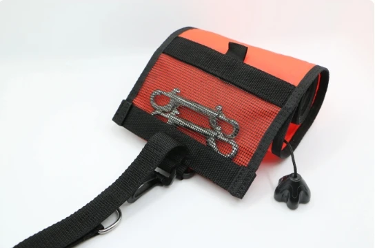 스쿠바 다이빙 표면 마커 부표, SMB 수중 안전 신호 부표, 플로트 팽창식 튜브 소시지, 110cm, 150cm, 180cm