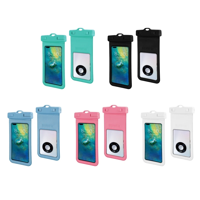 

Waterproof Phone Bag Universal for Case Protective Cover with Lanyard Shield for Outdoor Swimming Drifting Boating Dropshipping