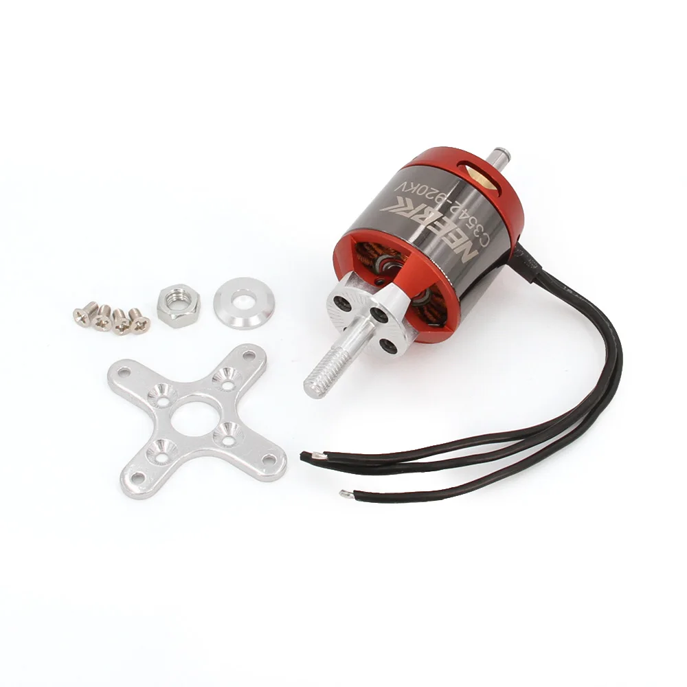 Moteur Brushless 1400KV/920KV pour RC, Lot de 1/2/4