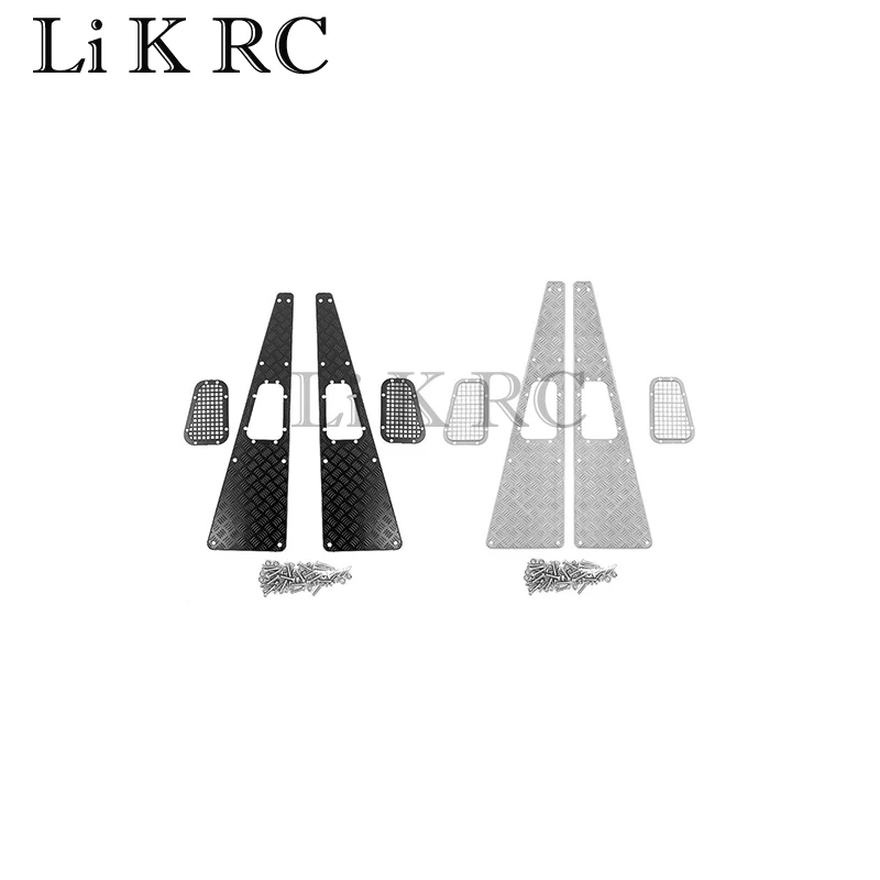 Griglia Di Aspirazione Piastra Antiscivolo In Metallo Trx4 Per Traxxas Trx-4 Trx4 Defender 1/10 Rc Crawler Parti Di Aggiornamento Accessori