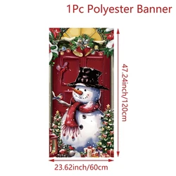 Festive Christmas & New Year Hanging Door Banner Decor - Holiday Ornaments & Gifts (1)