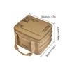 25L Camping Storage Bag Waterproof Travel Tableware Handbag Multifunctional Gas Stove Canister Carry Bag for Outdoor Picnic Tool 5