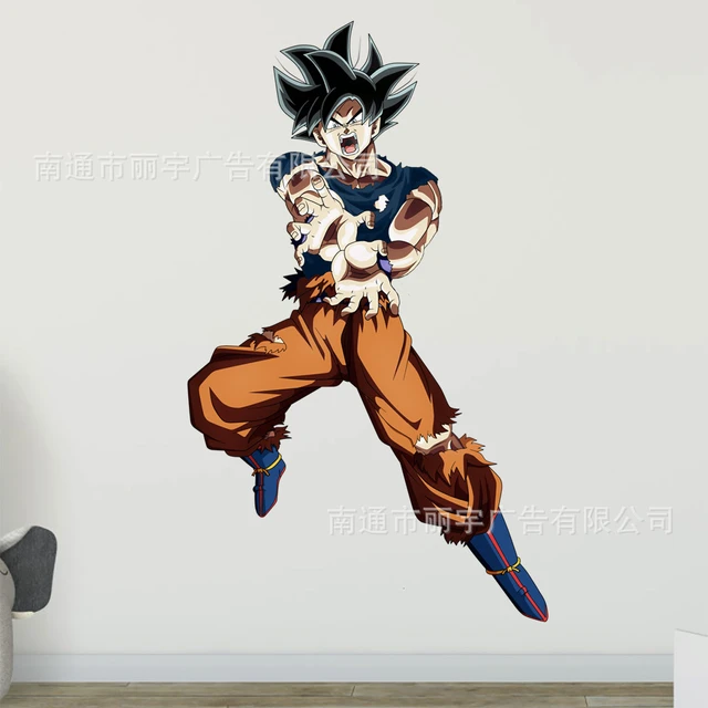 Dragon Ball Z Goku Fight wall decals stickers mural home decor for