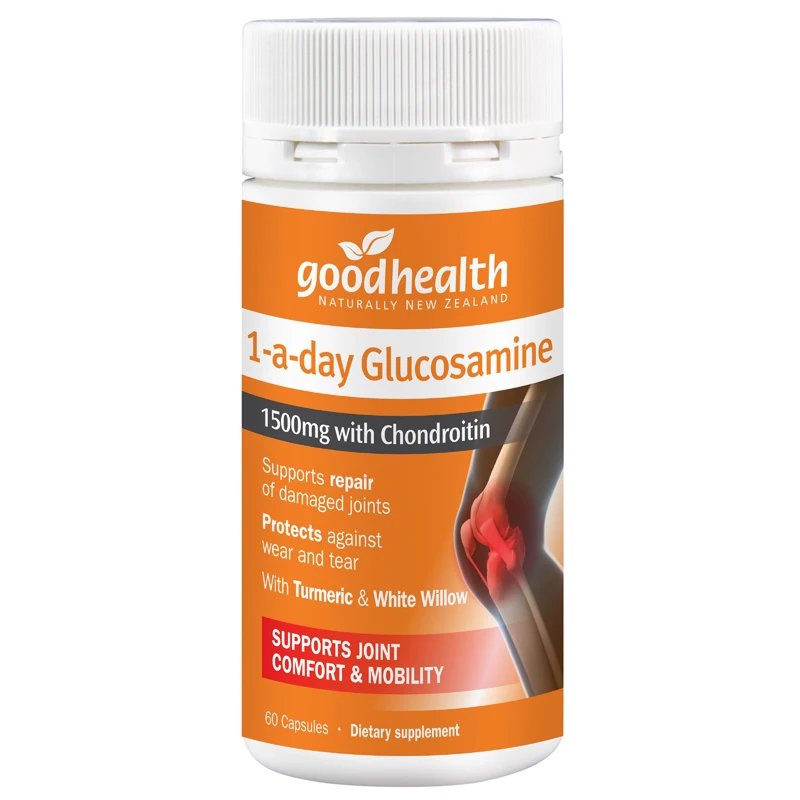 GOOD HEALTH Glucosamine Turmeric 1500mgChondroitin Healthy Joint Mobility Cushioning Lubrication Cartilage Repair Muscle Comfort |