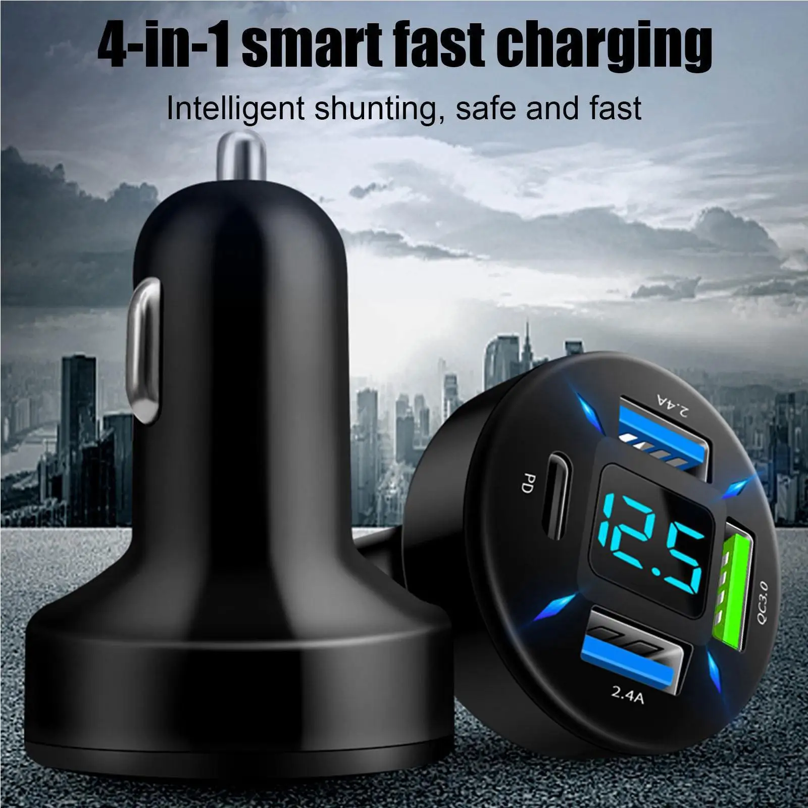 PD20W      , 4 Ʈ USB QC + PD   ޴ ,  A9E8 